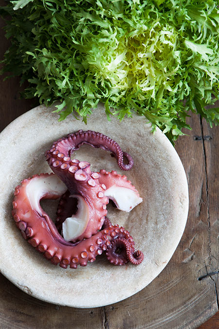 Ensalada de pulpo (octopus salade)