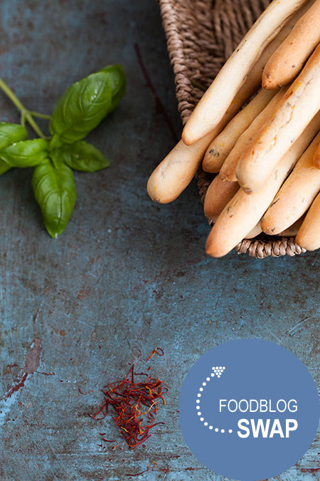 safraan en basilicum soepstengels #foodblogswap